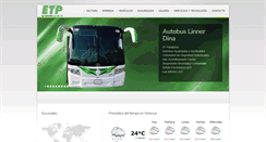 Desktop Screenshot of etpver.com.mx
